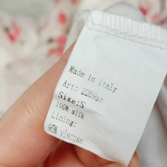 New Tendenze Pure Silk Fashion 100% Blouse P5301 - Picture 6 of 8